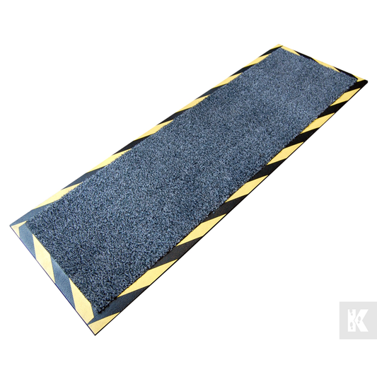 Kleen-Cable Mat - Full mat at a perspective angle on a white background
