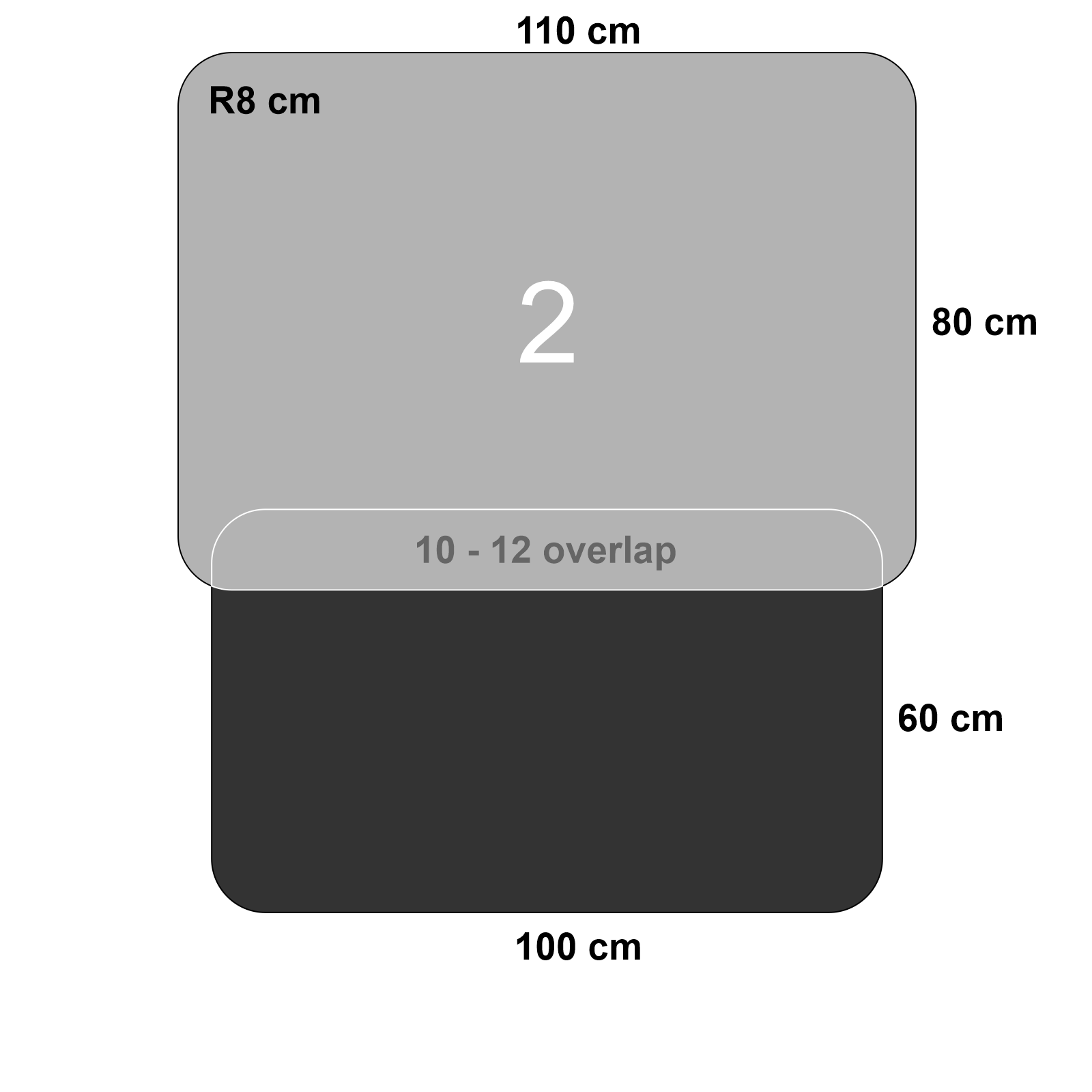 Car Protector Set Premium - Size diagram 2