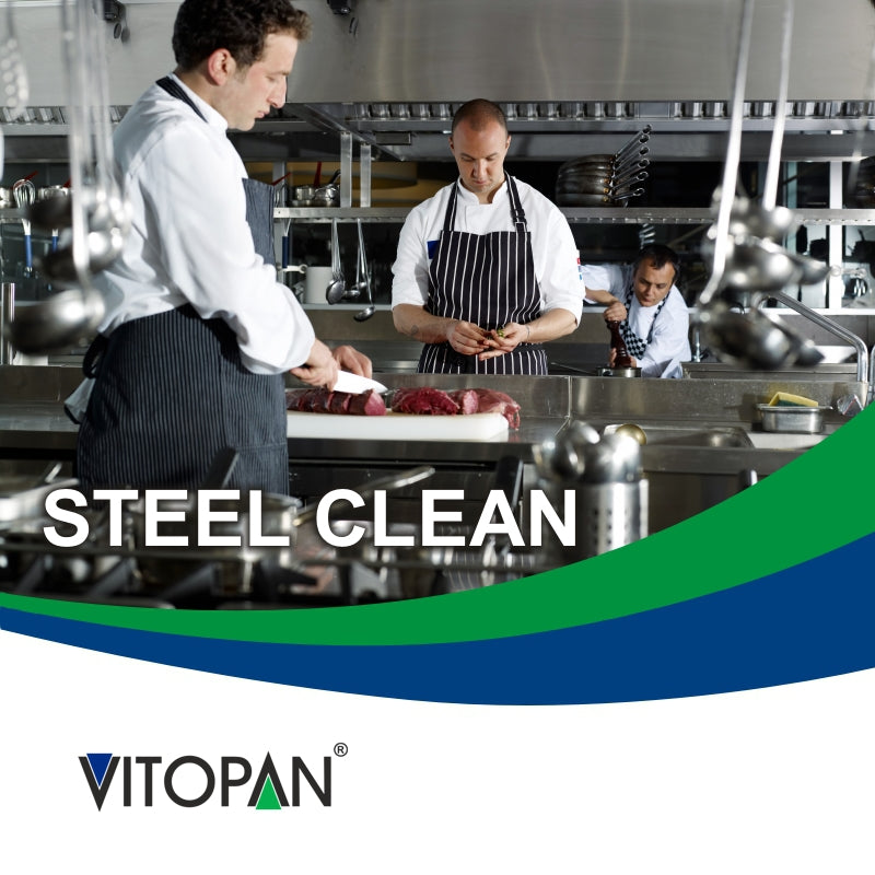 VITOPAN Steel Clean (Pack of 12)
